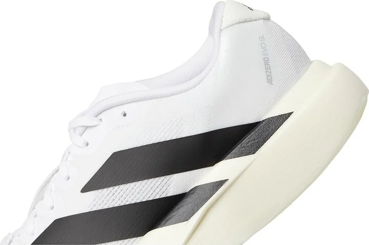 adidas Running adiZero Evo SL Running Shoes Women's Running Shoes White/Black/White : 9.5 B - Medium, Synthetic/Textile - Image 7