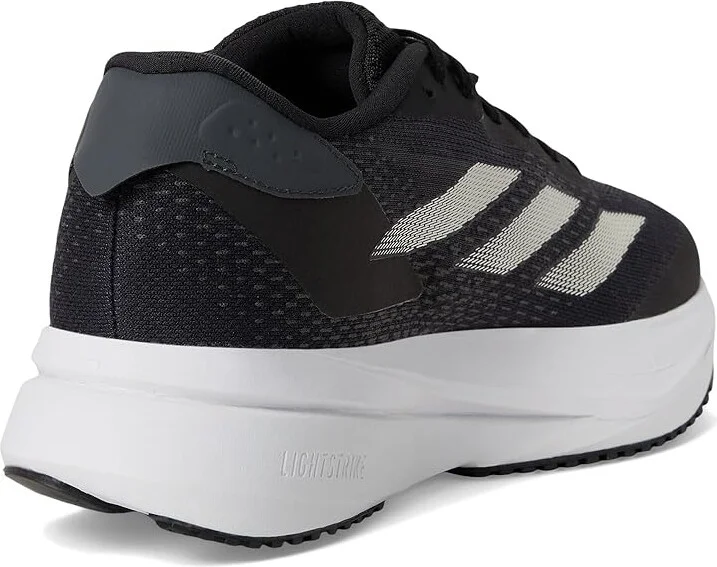 adidas Running Adizero SL2 Running Shoes Men's Running Shoes Black/White/Carbon : 12.5 E - Wide - Image 4