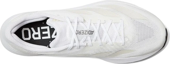adidas Running Adizero SL2 Running Shoes Men's Running Shoes White/Zero Metallic/Dash Grey : 12.5 D - Medium - Image 2