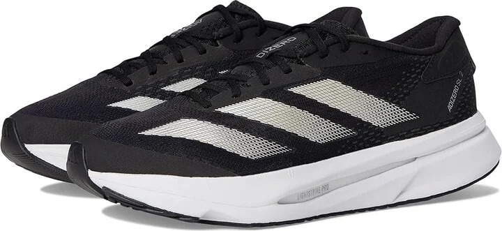 adidas Running Adizero SL2 Running Shoes Women's Running Shoes Black/Zero Metallic/Carbon : 7.5 C - Wide