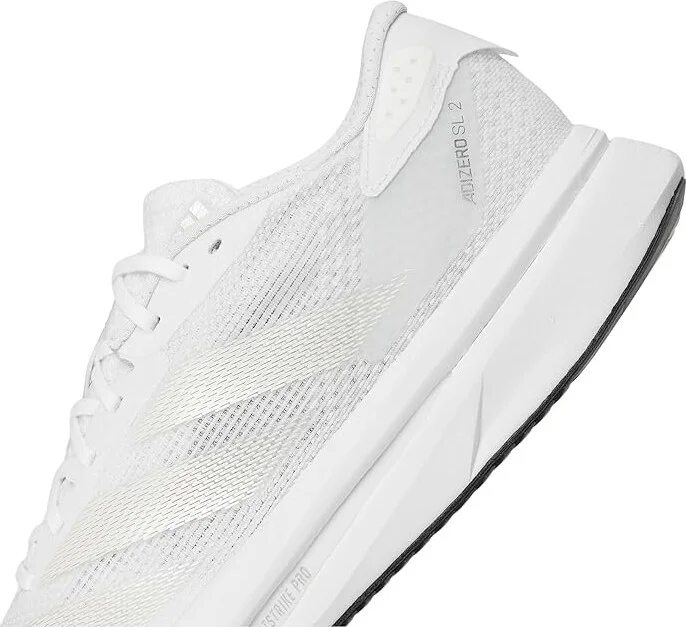 adidas Running Adizero SL2 Running Shoes Women's Running Shoes White/Zero Metallic/Dash Grey : 8 B - Medium - Image 7