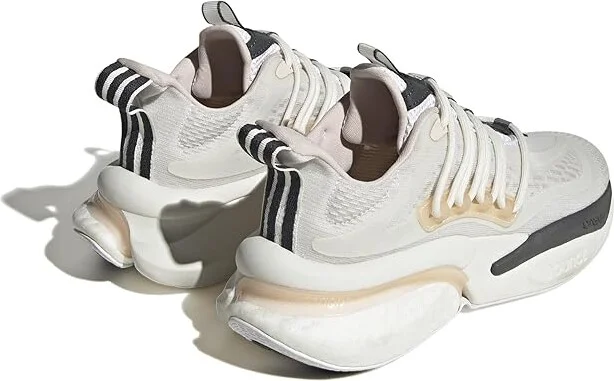 adidas Running Alphaboost V1 Women's Shoes White/Wonder Quartz/Grey : 8.5 B - Medium - Image 4