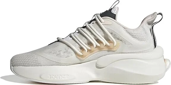 adidas Running Alphaboost V1 Women's Shoes White/Wonder Quartz/Grey : 8.5 B - Medium - Image 5