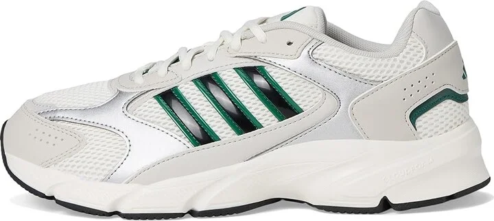 adidas Running CrazyChaos 2000 Men's Running Shoes White/Collegiate Green/Silver Metallic : 12.5 D - Medium, Leather - Image 6