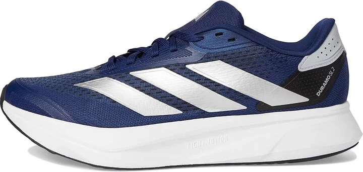 adidas Running Duramo SL 2.0 Men's Shoes Dark Blue/Silver Metallic/Halo Silver : 7 D - Medium, Synthetic/Textile - Image 6