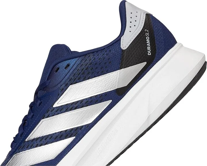 adidas Running Duramo SL 2.0 Men's Shoes Dark Blue/Silver Metallic/Halo Silver : 7 D - Medium, Synthetic/Textile - Image 7