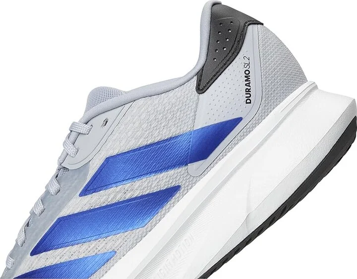 adidas Running Duramo SL 2.0 Men's Shoes Halo Silver/Lucid Blue/Grey : 10.5 D - Medium, Synthetic/Textile - Image 7