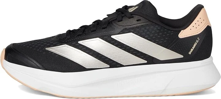 adidas Running Duramo SL 2.0 Women's Shoes Black/Champagne Metallic/Powder Coral : 11 B - Medium, Synthetic/Textile - Image 6