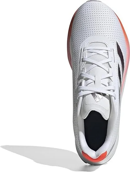 adidas Running Duramo SL Men's Shoes White/Aurora Met./Solar Red : 12.5 D - Medium, Textile - Image 2