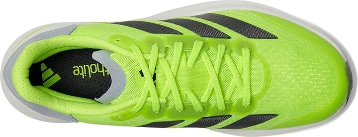 adidas Running Duramo Speed 2 Men's Running Shoes Lucid Lemon/Black/Halo Silver : 11.5 D - Medium, Synthetic - Image 2