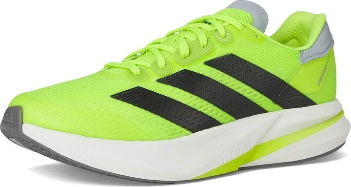 adidas Running Duramo Speed 2 Men's Running Shoes Lucid Lemon/Black/Halo Silver : 11.5 D - Medium, Synthetic - Image 5