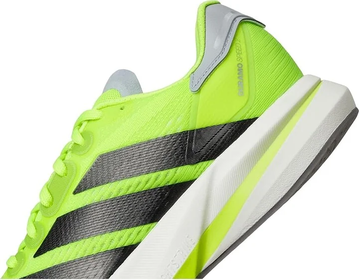 adidas Running Duramo Speed 2 Men's Running Shoes Lucid Lemon/Black/Halo Silver : 11.5 D - Medium, Synthetic - Image 7