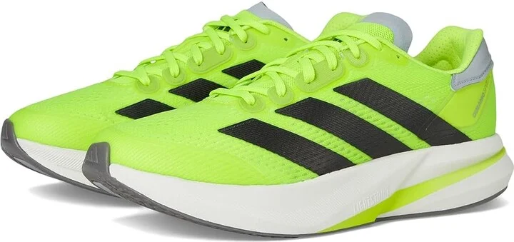 adidas Running Duramo Speed 2 Men's Running Shoes Lucid Lemon/Black/Halo Silver : 11.5 D - Medium, Synthetic