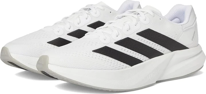 adidas Running Duramo Speed 2 Men's Running Shoes White/Black/Halo Silver : 8.5 D - Medium, Synthetic