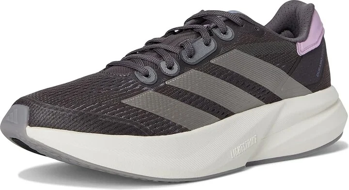 adidas Running Duramo Speed 2 Women's Running Shoes Grey Strata/Champagne Metallic/Bliss Lilac : 9 B - Medium, Rubber - Image 5