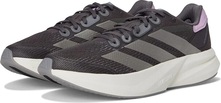 adidas Running Duramo Speed 2 Women's Running Shoes Grey Strata/Champagne Metallic/Bliss Lilac : 9 B - Medium, Rubber