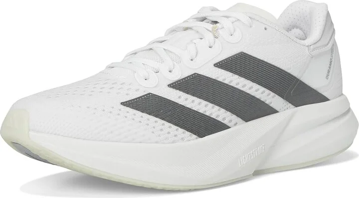 adidas Running Duramo Speed 2 Women's Running Shoes White/Iron Metallic/Dash Grey : 10 B - Medium, Rubber - Image 5