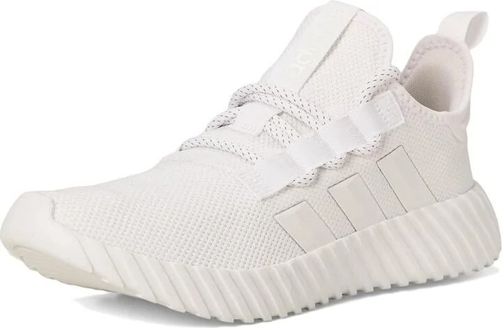 adidas Running Kaptir 3.0 Running Shoes White/White/Black : Men's 13 - Women's 14 Medium, Synthetic - Image 5