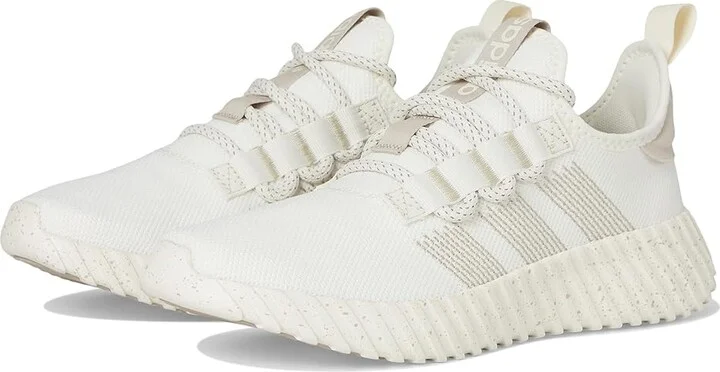 adidas Running Kaptir Flow Shoes Women's Running Shoes Off-White/Wonder Beige/Off-White : 5 B - Medium, Rubber