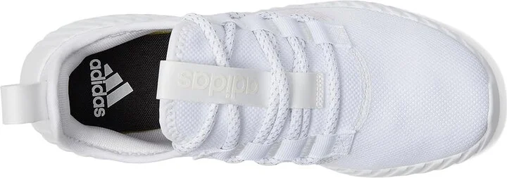 adidas Running Kaptir Flow Shoes Women's Running Shoes White/Crystal White/Zero Metallic : 8 B - Medium, Rubber - Image 2
