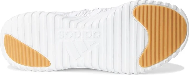 adidas Running Kaptir Flow Shoes Women's Running Shoes White/Crystal White/Zero Metallic : 8 B - Medium, Rubber - Image 3
