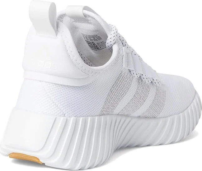 adidas Running Kaptir Flow Shoes Women's Running Shoes White/Crystal White/Zero Metallic : 8 B - Medium, Rubber - Image 4