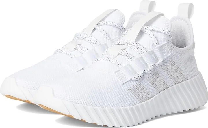 adidas Running Kaptir Flow Shoes Women's Running Shoes White/Crystal White/Zero Metallic : 8 B - Medium, Rubber
