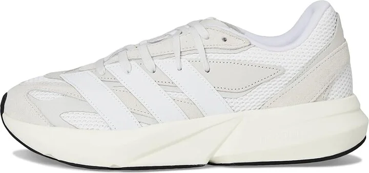 adidas Running Lightblaze Men's Running Shoes Crystal White/White/Grey : 14 D - Medium, Rubber - Image 6
