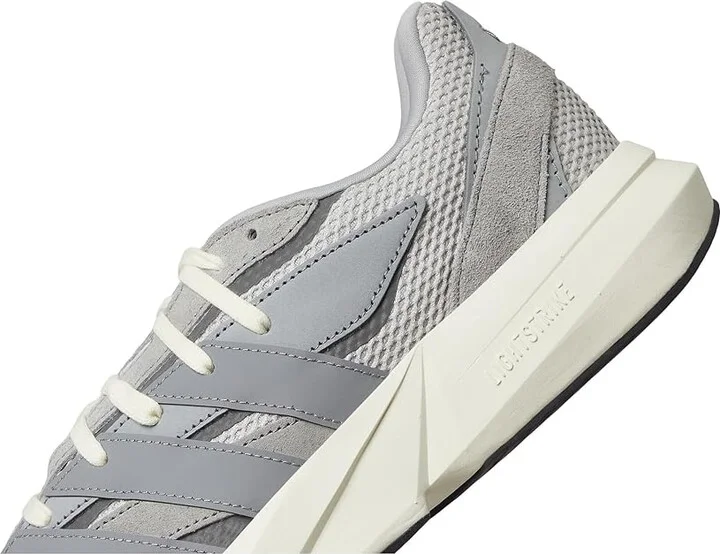 adidas Running Lightblaze Men's Running Shoes Grey/Grey/Iron Metallic : 7.5 D - Medium, Rubber - Image 7