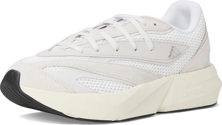 adidas Running Lightblaze Women's Running Shoes Crystal White/White/Grey : 9 B - Medium, Synthetic/Textile - Image 5