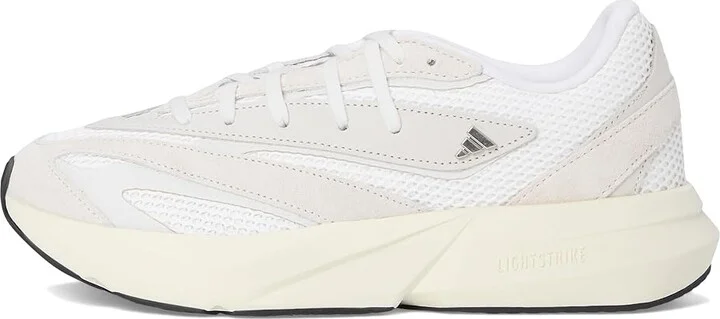 adidas Running Lightblaze Women's Running Shoes Crystal White/White/Grey : 9 B - Medium, Synthetic/Textile - Image 6