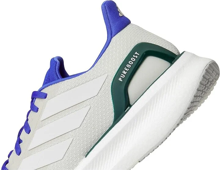 adidas Running Pureboost 5 Running Shoes Men's Running Shoes Lucid Blue/White/Collegiate Green : 14 D - Medium - Image 7
