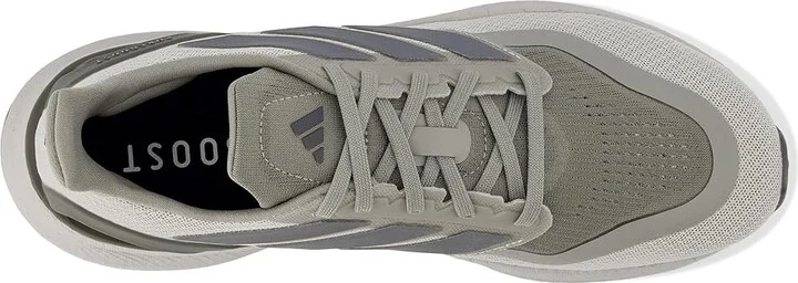 adidas Running Pureboost 5 Running Shoes Men's Running Shoes Putty Beige/Iron Metallic/Grey Strata : 10 D - Medium - Image 2