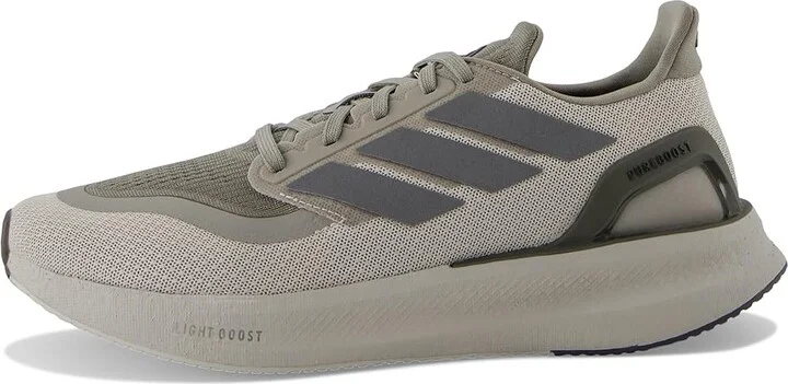 adidas Running Pureboost 5 Running Shoes Men's Running Shoes Putty Beige/Iron Metallic/Grey Strata : 10 D - Medium - Image 6