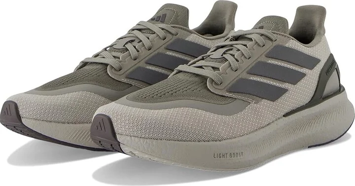 adidas Running Pureboost 5 Running Shoes Men's Running Shoes Putty Beige/Iron Metallic/Grey Strata : 10 D - Medium