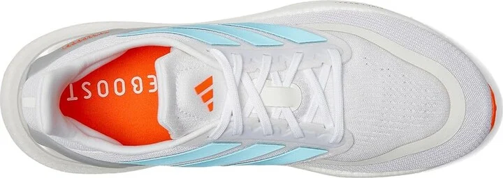adidas Running Pureboost 5 Running Shoes Men's Running Shoes White/Preloved Ink/Impact Orange : 10 D - Medium - Image 2