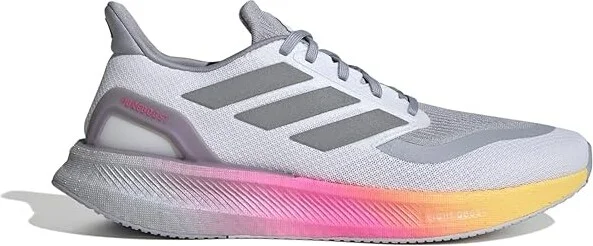 adidas Running Pureboost 5 Running Shoes Men's Running Shoes White/Silver Metallic/Spark : 11 D - Medium - Image 4