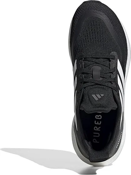 adidas Running Pureboost 5 Running Shoes Women's Running Shoes Black/White/Grey : 7.5 B - Medium - Image 2