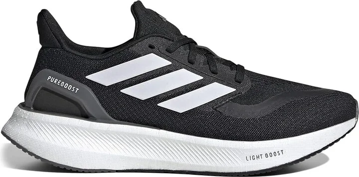 adidas Running Pureboost 5 Running Shoes Women's Running Shoes Black/White/Grey : 7.5 B - Medium - Image 4