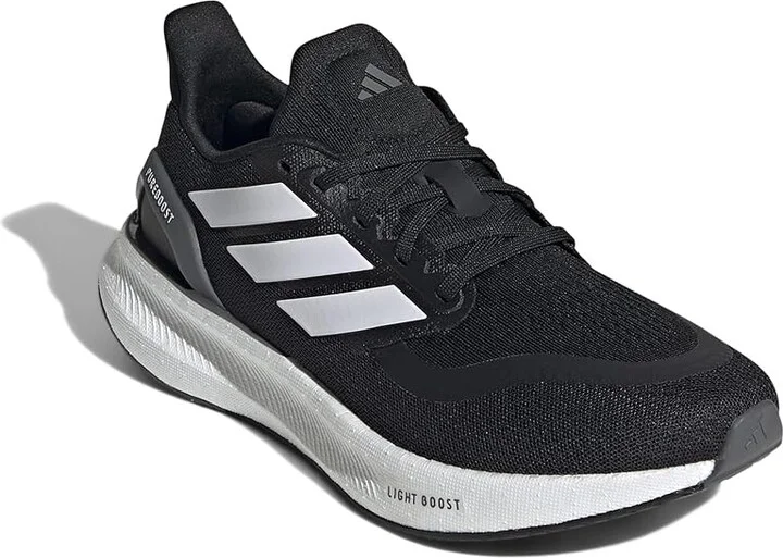 adidas Running Pureboost 5 Running Shoes Women's Running Shoes Black/White/Grey : 7.5 B - Medium