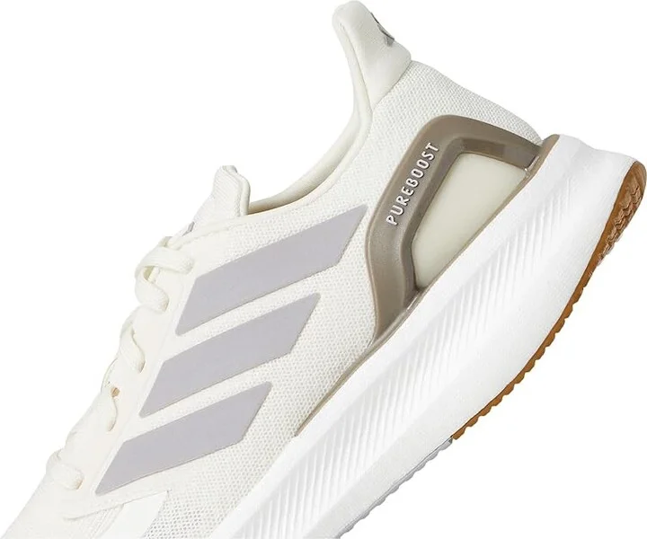 adidas Running Pureboost 5 Running Shoes Women's Running Shoes White/Glory Grey/Cyber Metallic : 10 B - Medium - Image 7
