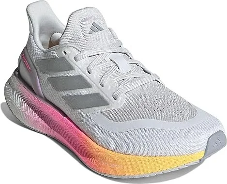 adidas Running Pureboost 5 Running Shoes Women's Running Shoes White/Silver Metallic/Spark : 7 B - Medium