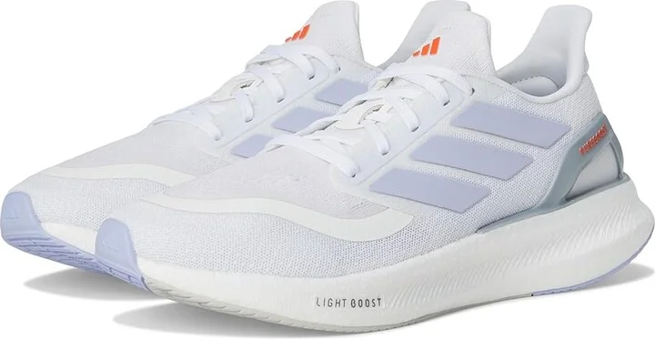 adidas Running Pureboost 5 Running Shoes Women's Running Shoes White/Violet Tone/Grey : 5 B - Medium, Rubber