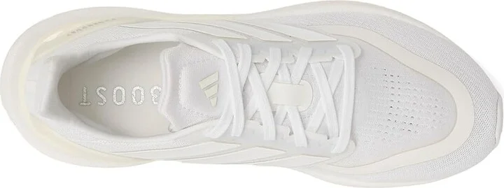 adidas Running Pureboost 5 Running Shoes Women's Running Shoes White/White/White : 10 B - Medium, Rubber - Image 2