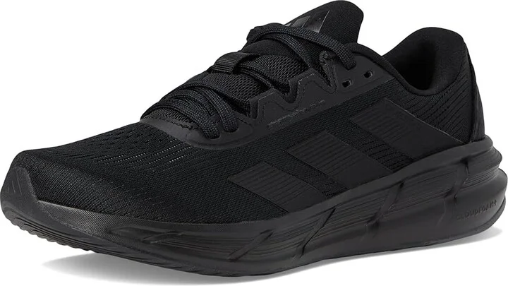 adidas Running Questar 3 Running Shoes Men's Running Shoes Black/Black/Grey : 11 D - Medium, Rubber - Image 5