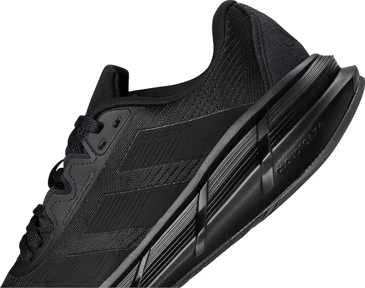 adidas Running Questar 3 Running Shoes Men's Running Shoes Black/Black/Grey : 11 D - Medium, Rubber - Image 7