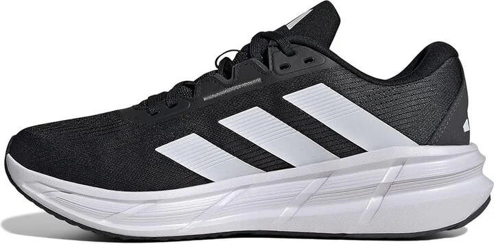 adidas Running Questar 3 Running Shoes Men's Running Shoes Black/White/Carbon : 12 D - Medium, Rubber - Image 5