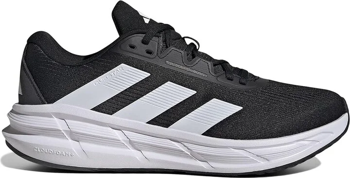 adidas Running Questar 3 Running Shoes Men's Running Shoes Black/White/Carbon : 12 D - Medium, Rubber - Image 6