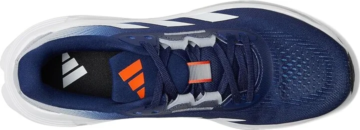 adidas Running Questar 3 Running Shoes Men's Running Shoes Dark Blue/White/Impact Orange : 12 D - Medium, Rubber - Image 2