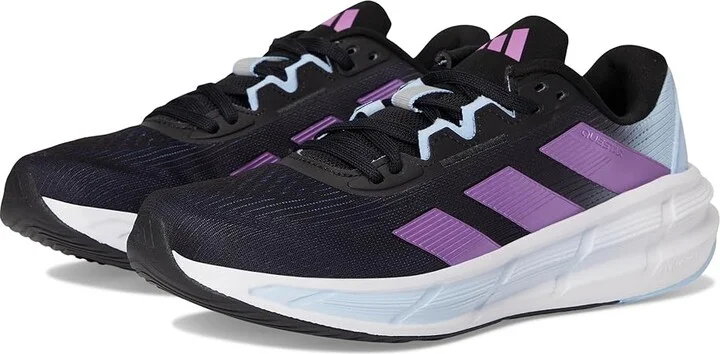 adidas Running Questar 3 Running Shoes Women's Running Shoes Black/Purple Burst/Blue : 8 B - Medium